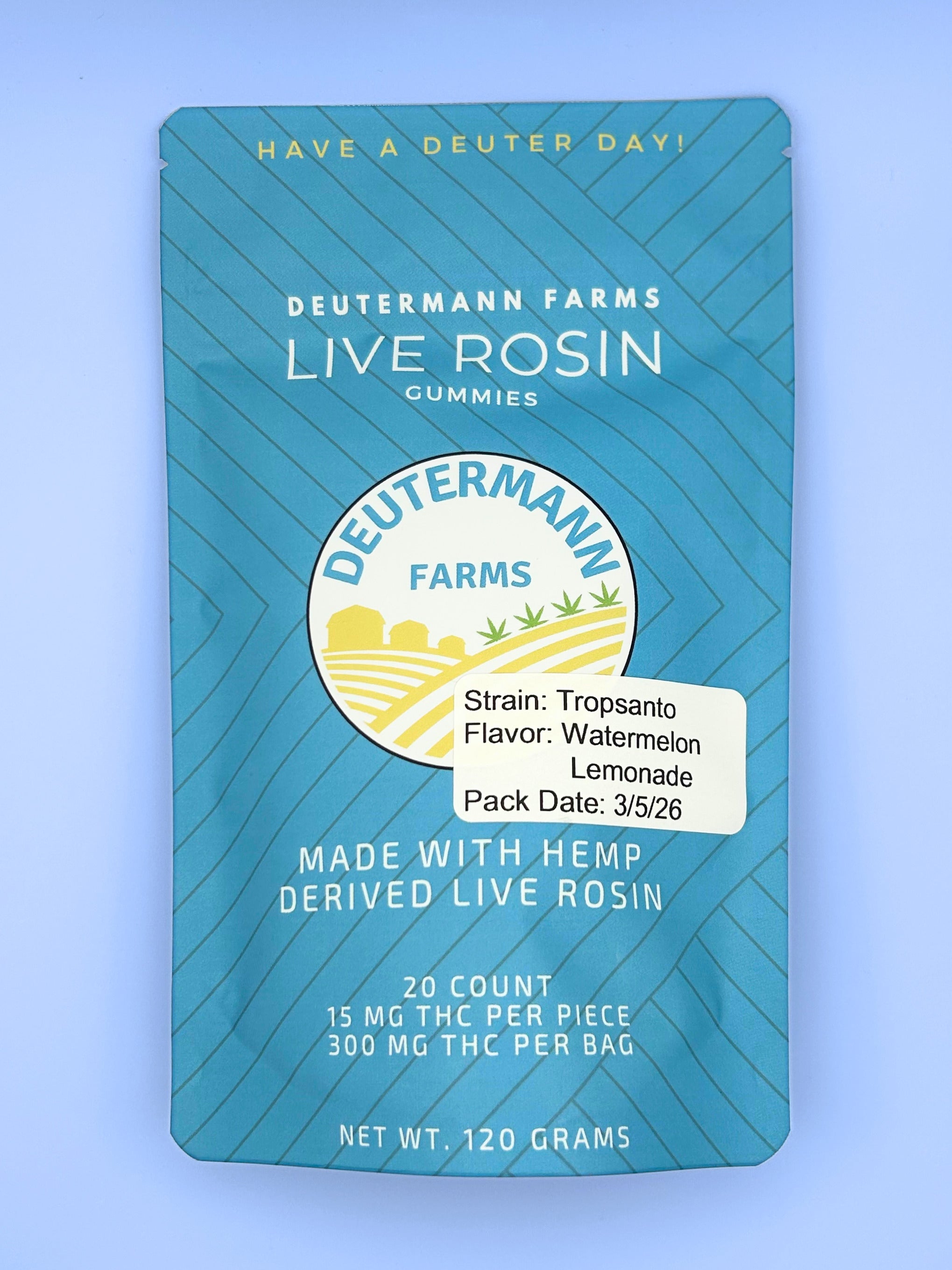 Live Rosin Gummies THC